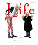 Life Magazine Prints: The Return Of The School Master - Nov 16 1922 - $12.82+