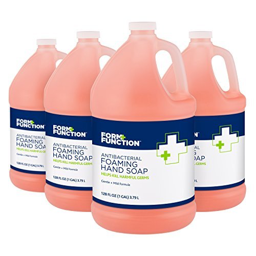 Form + Function Antibacterial Foaming Hand Soap (1 Gal, 4Pack) Hand Washes