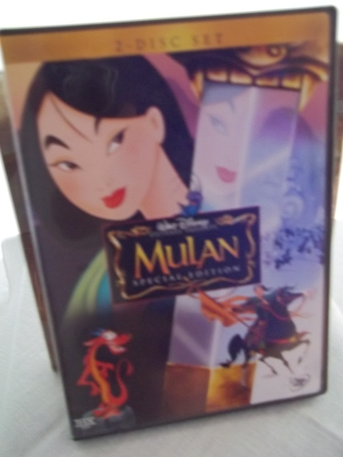 mulan special edition vhs dvd