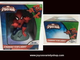 Spiderman Character Light Kid&#39;s Portable Light 3 Settings Battery Operated - $9.99
