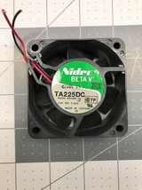 Genuine authentic Nidec TA225DC E34390-16 6025 12V 0.22A 2-wire cooling fan - $9.99