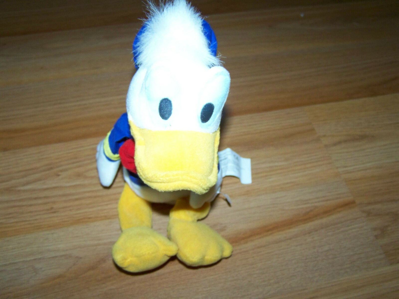 Walt Disney Donald Duck Bean Bag Plush Doll Stuffed Animal 10" EUC Disney