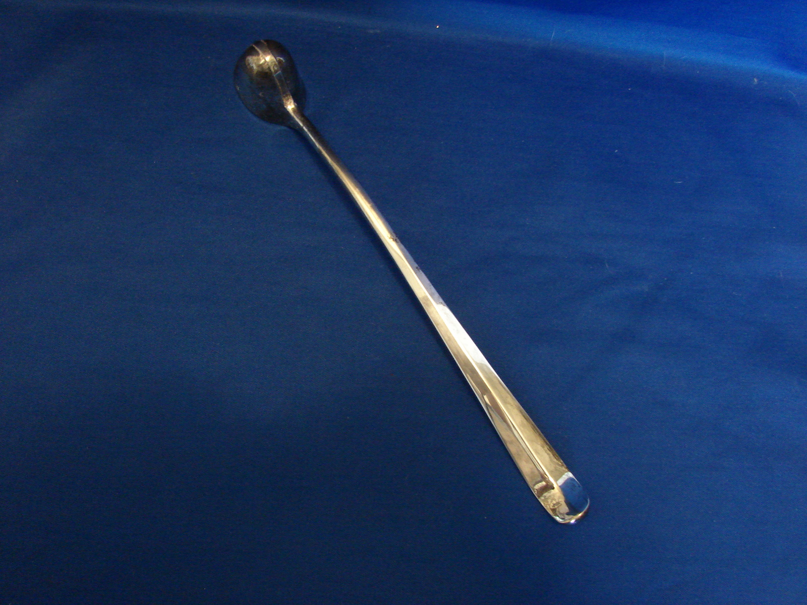 Vintage Collectible SG Silver Plate Candle Snuffer 10", England