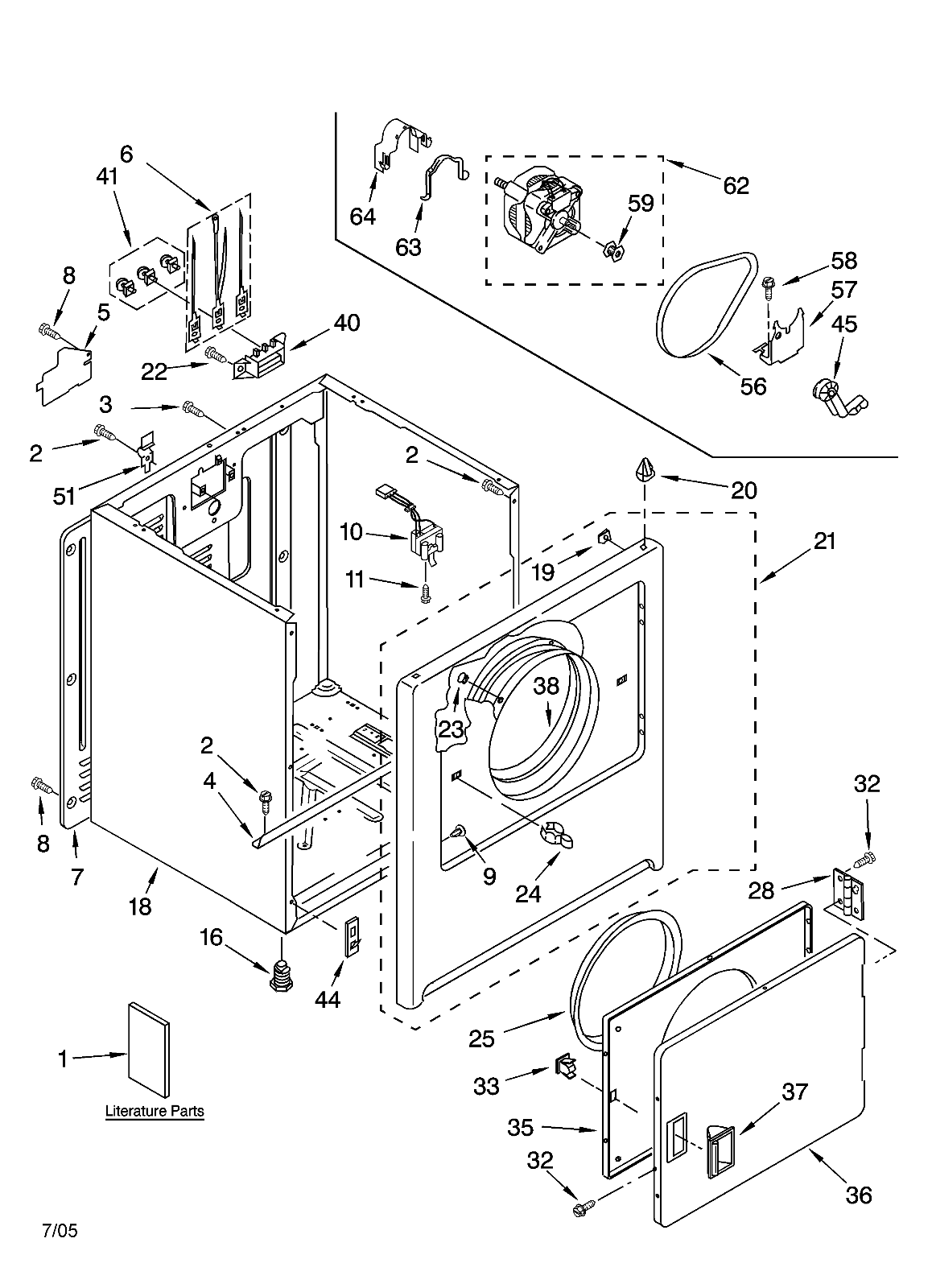 Whirlpool Dryer : Idler Pulley (wp691366) {p776} - Major Appliances 