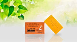new original Purec Egyptian magic carrot whitening/firming face and body soap. - $14.99