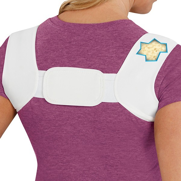 Slouch Solution Posture Correction Straighten Upper Back Brace As Seen