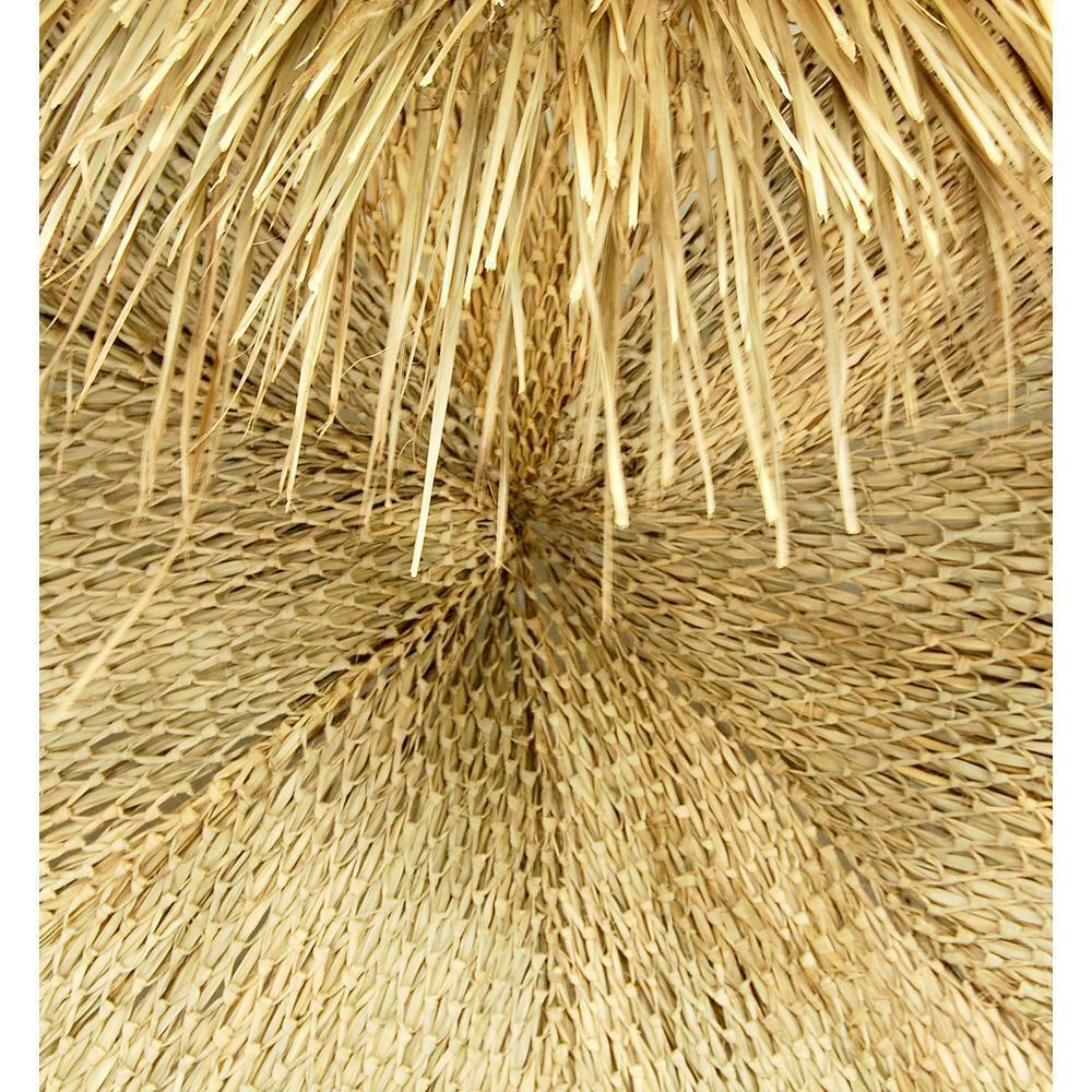 9 FT TIKI MEXICAN THATCH PALAPA PALM GRASS UMBRELLA COVER Tikis