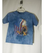THE MOUNTAIN KID&#39;S TEE SHIRT &quot;EAGLE FREEDOM&quot; SIZE MED NEW :B19-1 - $17.85