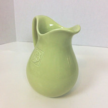 Country Gate Light Green Pitcher By Enesco Floral Leaf 9&quot; H Dishwasher Safe - $12.86