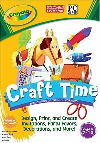 Primary image for Crayola Craft Time PC CD Rom