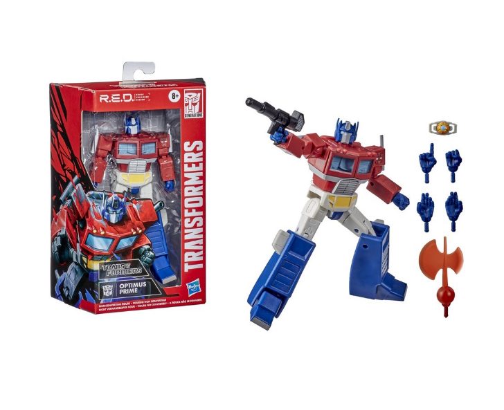 Primary image for Transformers R.E.D. Series G1 Optimus Prime Action Figure - 6 inch 
