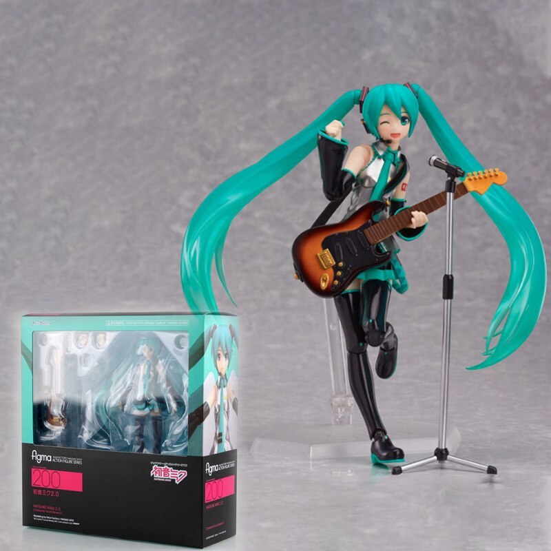 Play Kawaii Hatsune Miku Anime Model Movable Figma Standing Posture ...