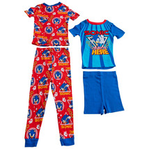 Sonic The Hedgehog Character I'm Outta Here 4-Piece Pajama Set Multi-Color - $34.98