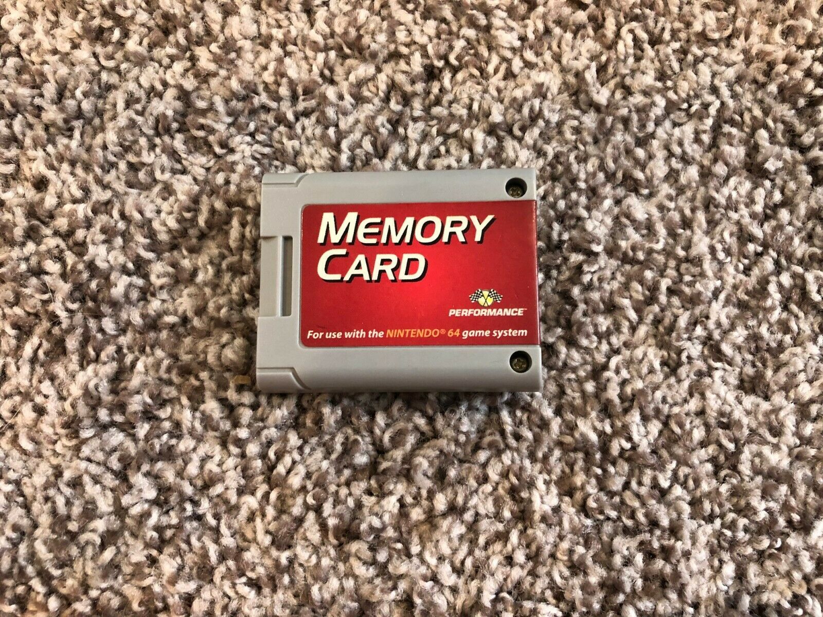 High Performance Nintendo 64 N64 Memory Card - Memory Cards & Expansion ...