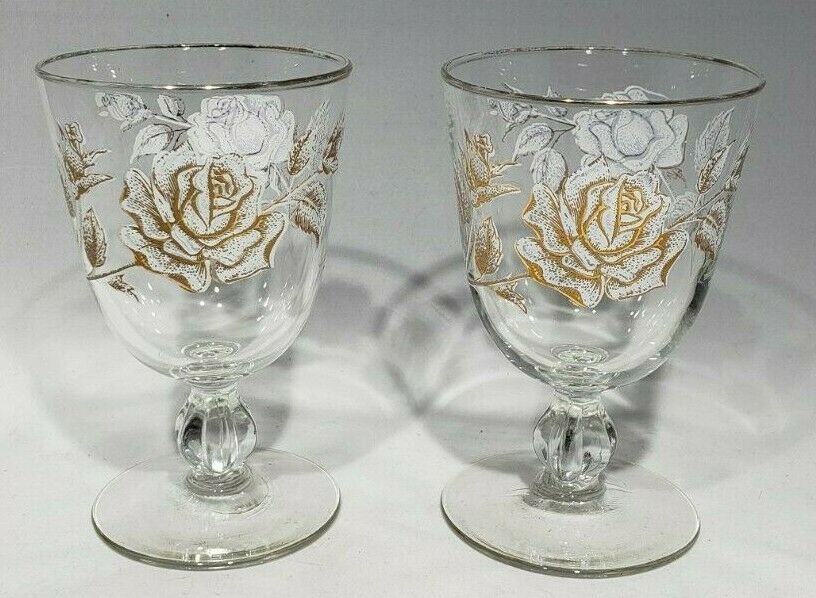 Set of 6 Stemless Rocks Glass 15 oz Libbey #238 w/bonus FDL picks 
