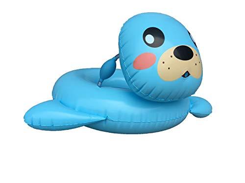 Big summer Inflatable Sea Lion Swimming Ring with Spray, Squirter Pool ...