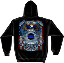 PD-HONOR Our Fallen Officers And Heroes --HOODED Sweatshirt - $39.59