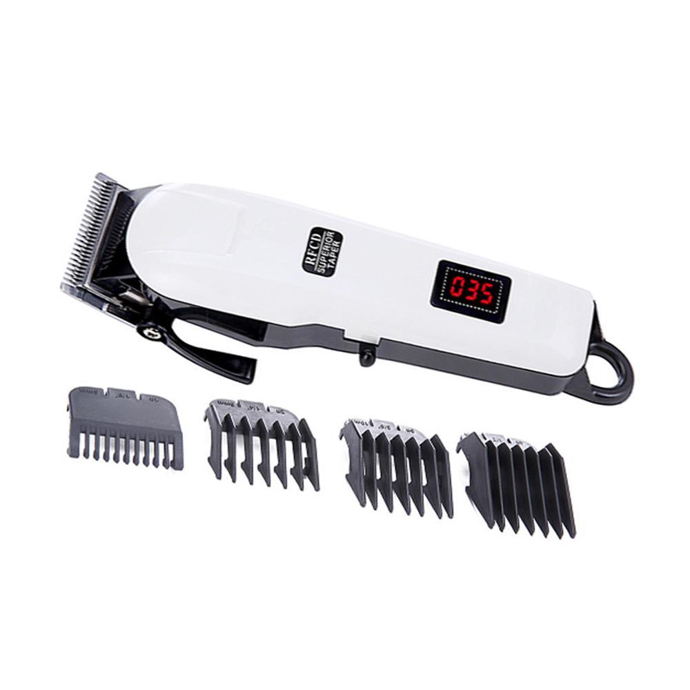 Cordless Rechargeable Hair Clippers Usb Lcd Professional Hair Clipper