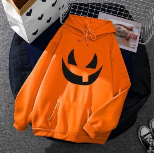Halloween Hoodie Sweatshirt Pullover Women Sweater (B) Ship From USA