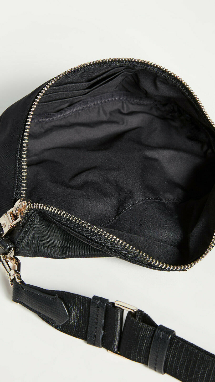 Kate Spade Taylor Medium Nylon Belt Bag Fanny Pack Pouch NWT Black