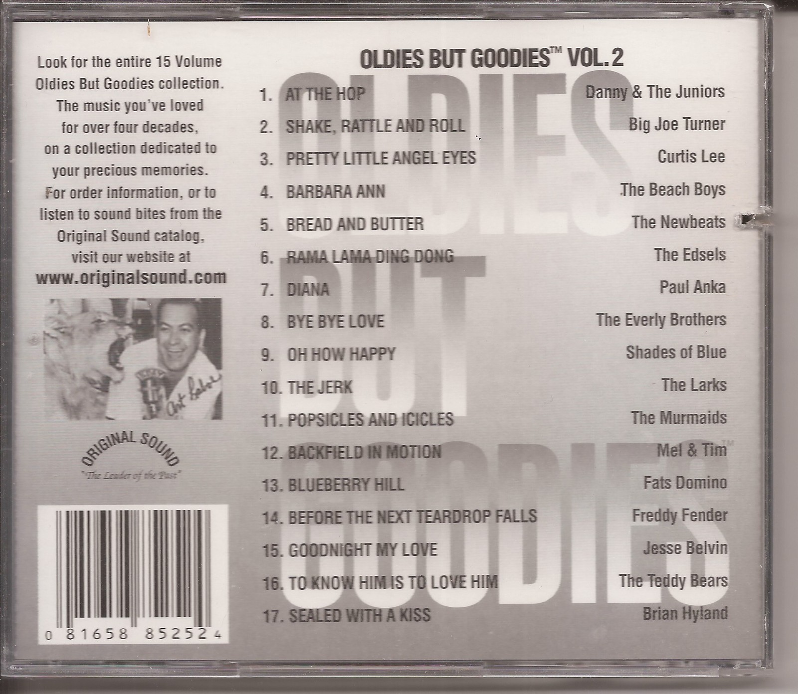 Oldies But Goodies Vol 2 Original Recordings Of The Greatest Rock N ...