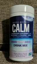 Natural Calm Calmful Sleep by Natural Vitality, 4 oz Wild Berry EXP 5/2023 - $21.78