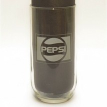 Vintage 2 Side White Logo Pepsi Cola 12 oz Clear Glass - $9.87