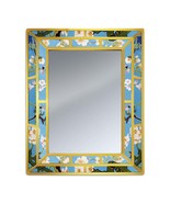 Decorative mirror - Van Gogh Almond Blossom - Double frame - Hand Painted Glass - $359.00