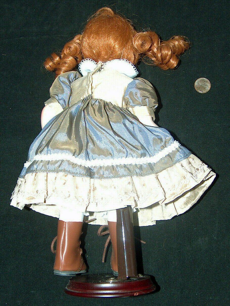 2000 Hillview Lane 11" Limited Edition 34/196 Red Head Blue Eyed Porcelain Doll Other