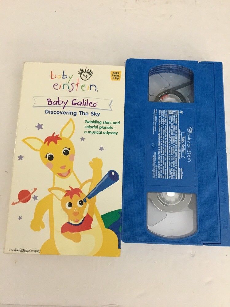 Baby Galileo-Baby Einstein-VHS 2003-TRSTED-RARE VINTAGE COLLECTIBLE ...