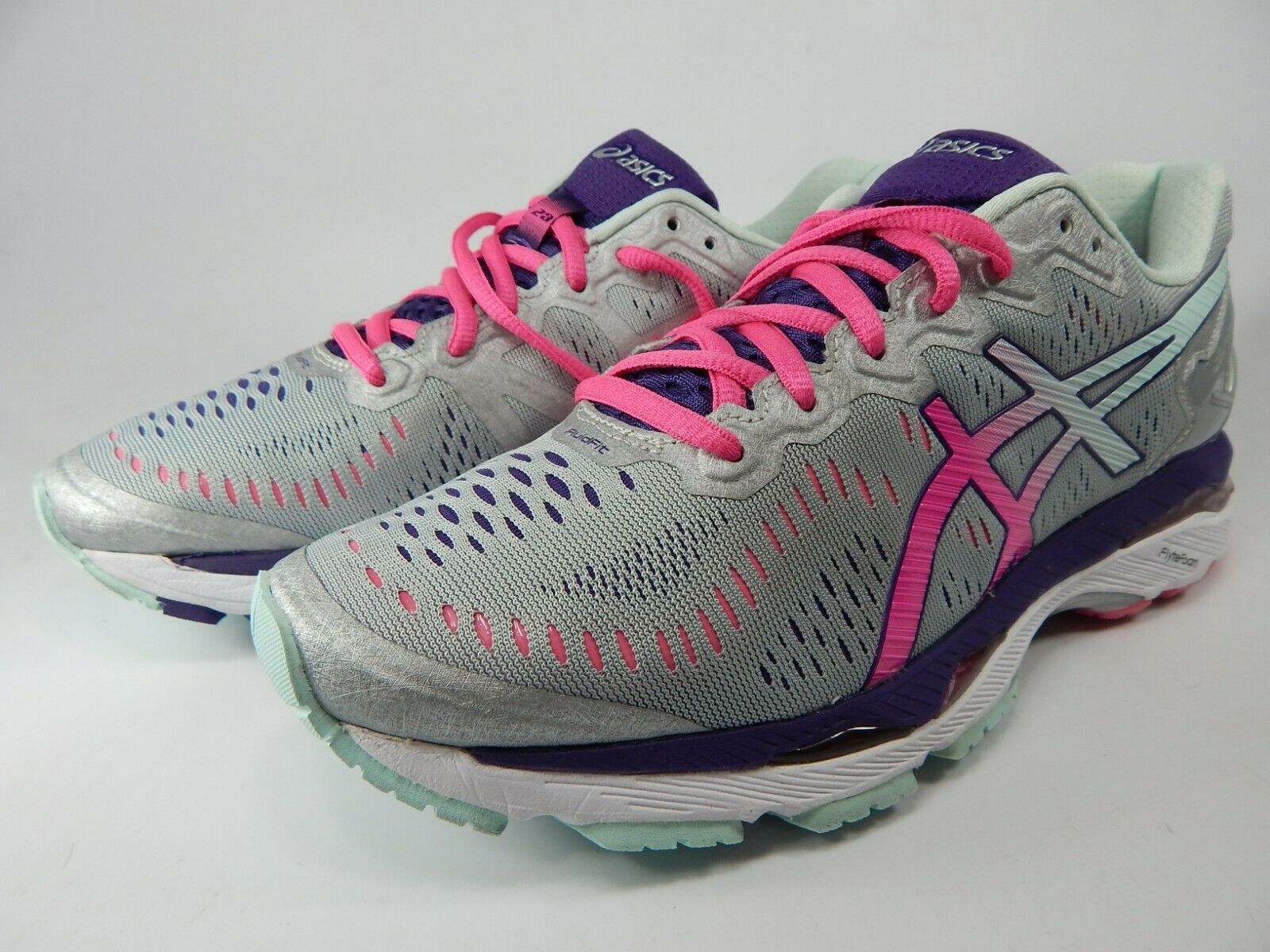 Asics Gel Kayano 23 Size 8.5 2A NARROW EU 40 Women's Running Shoes Gray T699N - Athletic