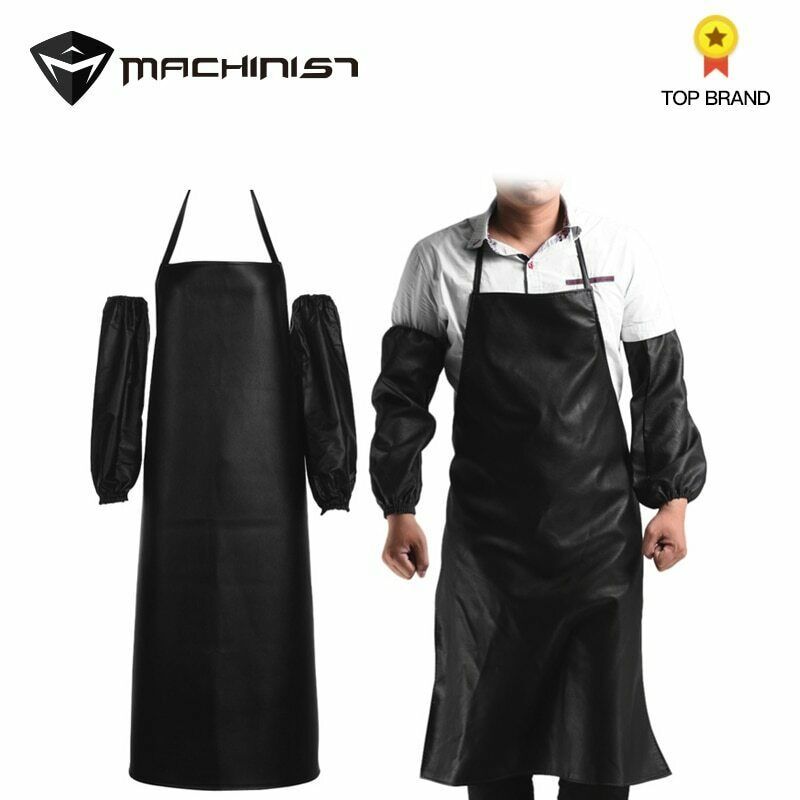 Machinist® Hot Mens Womens Auto Repair Convenient Faux Leather Chef