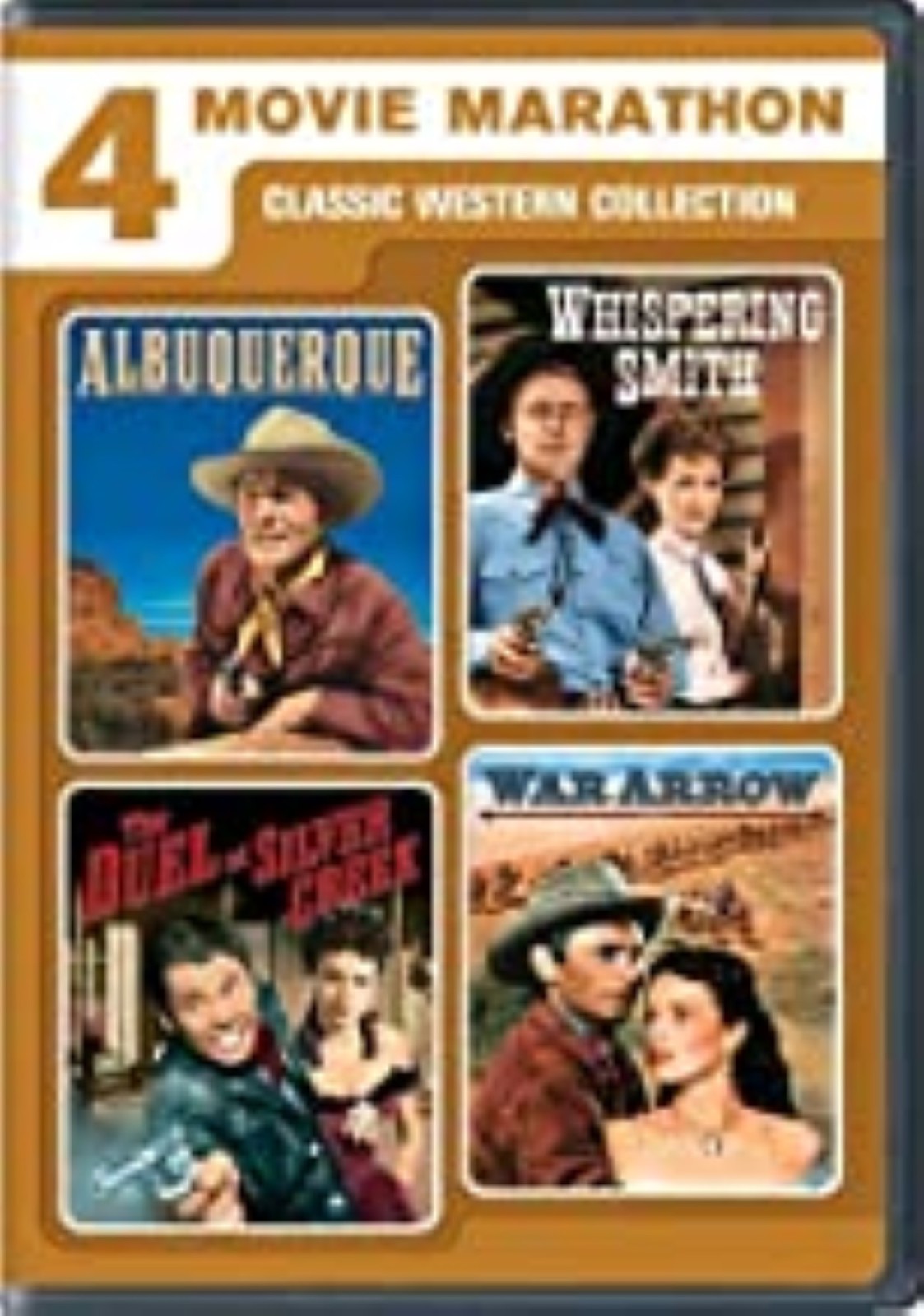 Primary image for 4 Movie Marathon: Classic Western Collection Dvd