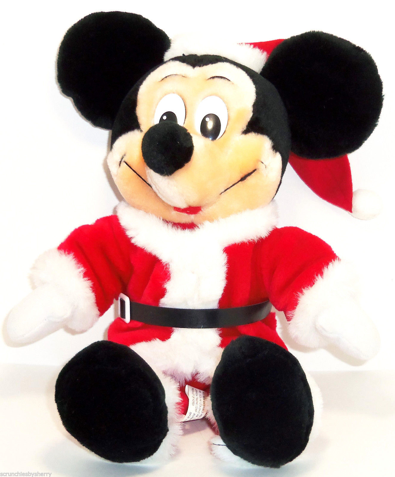 mickey mouse christmas plush toy