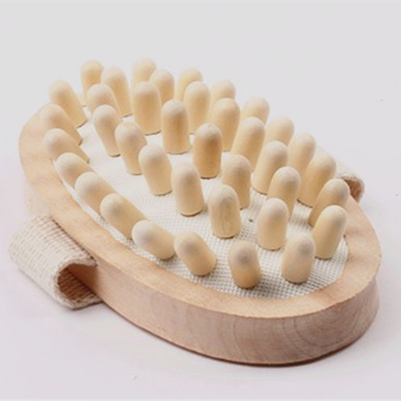 Primary image for Hand-Held Natural Wood Massager Cellulite Reduction Slimming Massager/Body Scrub