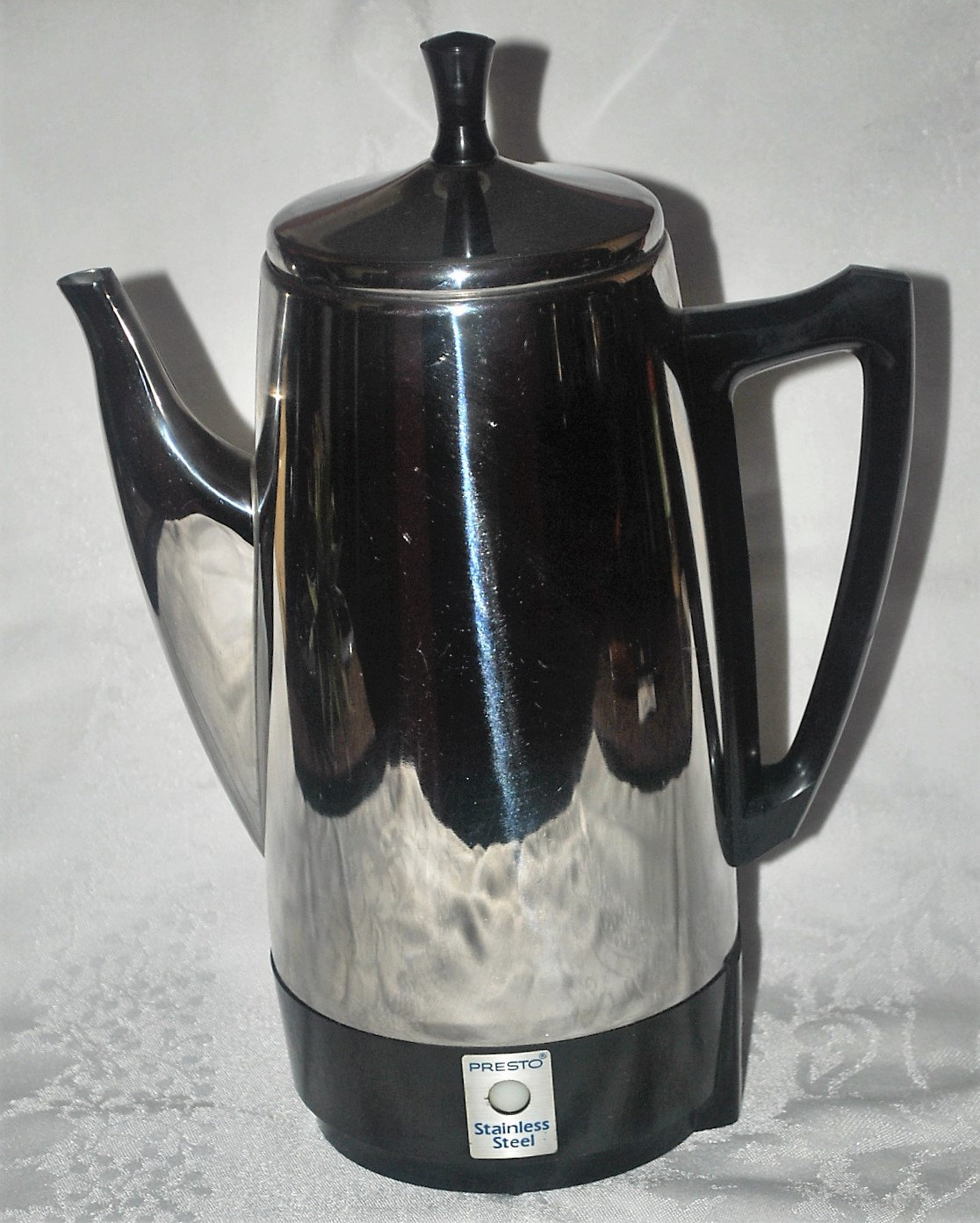 Vintage Presto Percolator Coffee Maker Mid Century Modern Works Well FREE Shippi Percolators