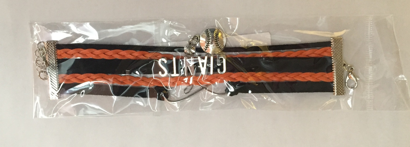 San Francisco SF Giants Baseball Fan Shop Infinity Bracelet Jewelry