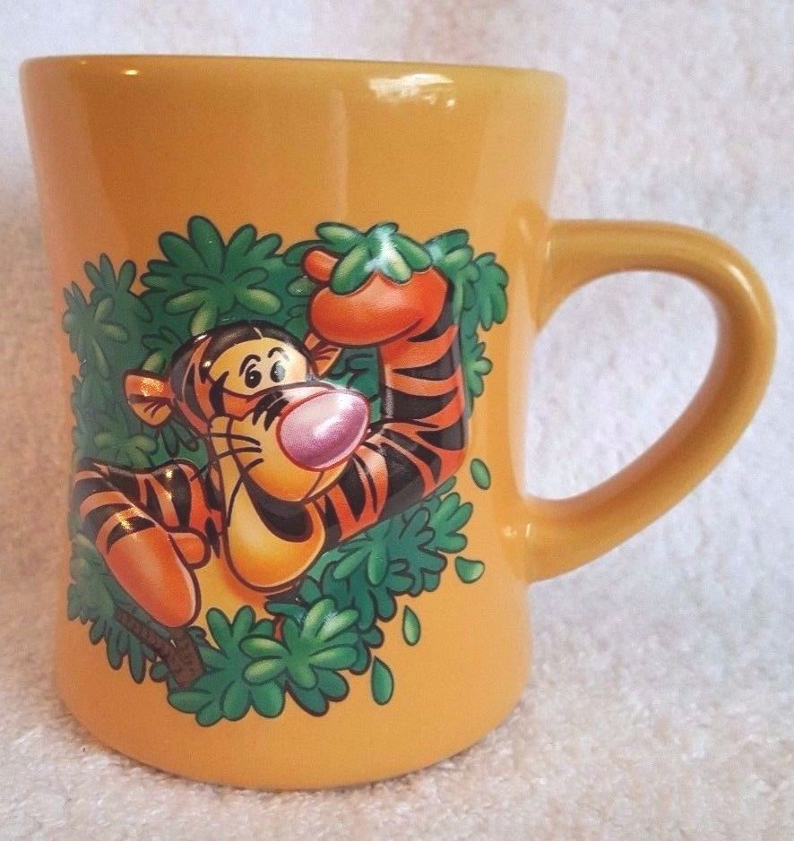 Disney Winnie The Pooh 3D Tigger Coffee Cup Mug Oversize 16 OZ - Mugs ...