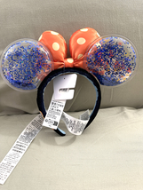 Disney Parks 2023 Minnie Mouse Ears Headband with Glitter New image 5