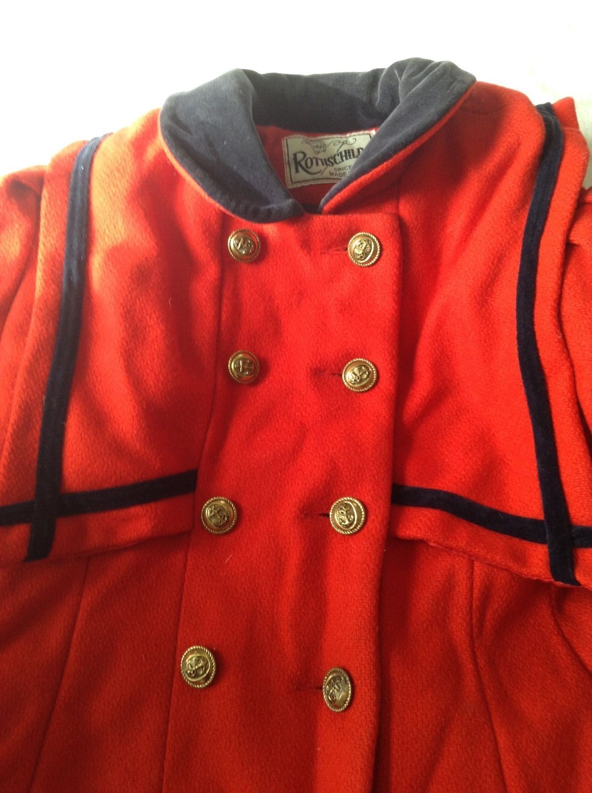rothschild navy coat
