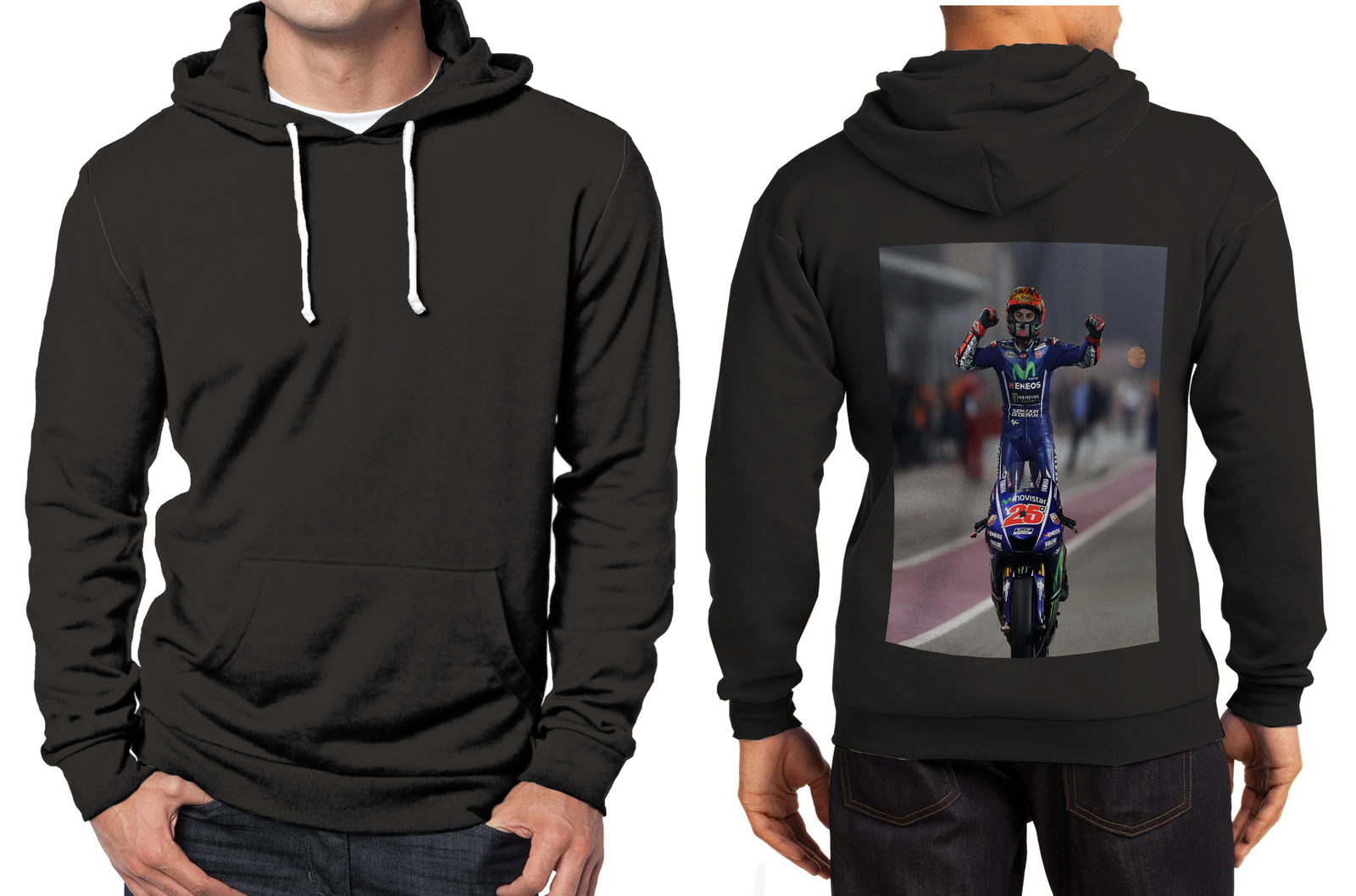 Yamaha hoodie black Clearance