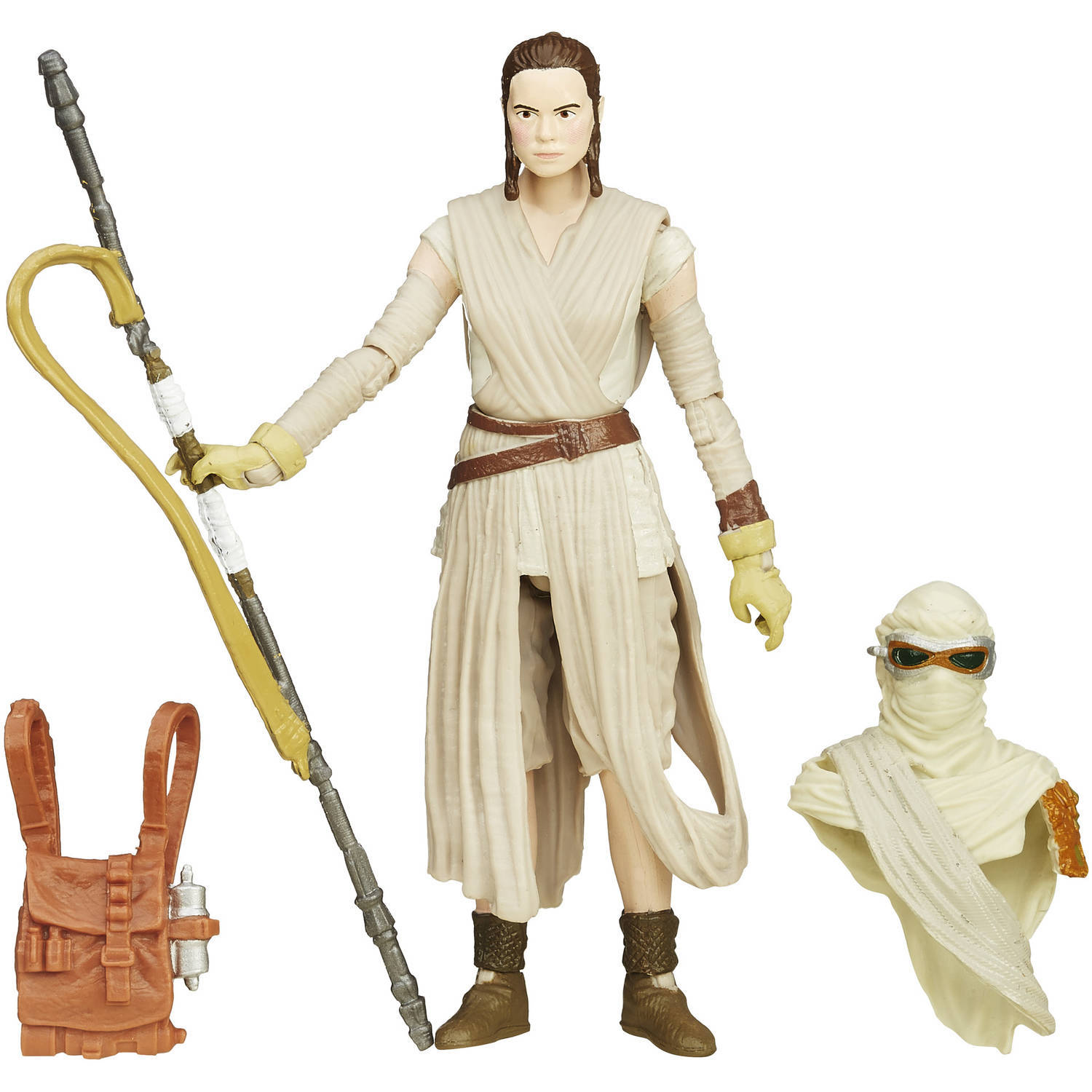 Star Wars The Force Awakens Black Series Rey Jakku 375 Inch Figure Tv Movie And Video Games