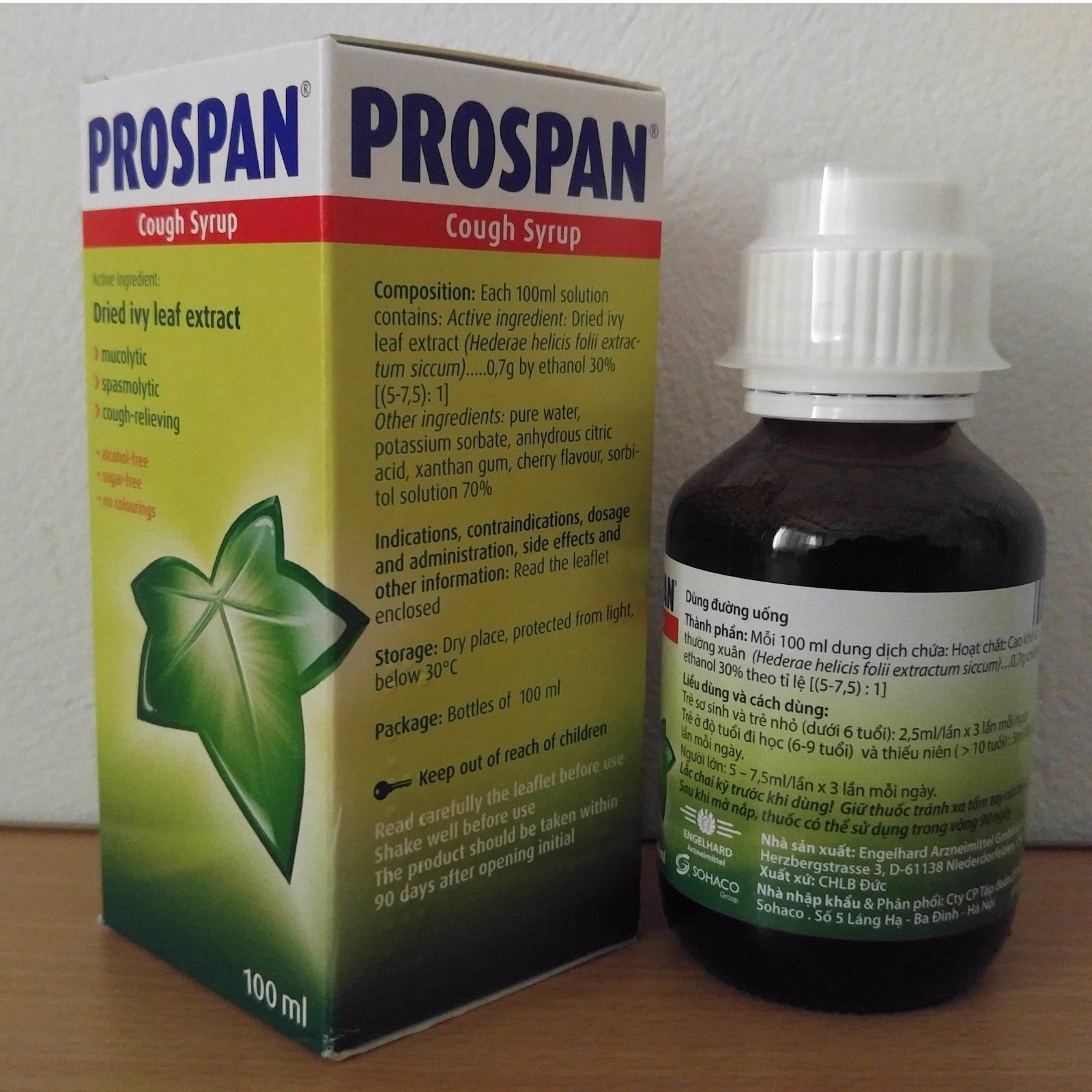 Prospan Cough Sirup 100 Ml 01 Box Cough Chronic Inflammatory