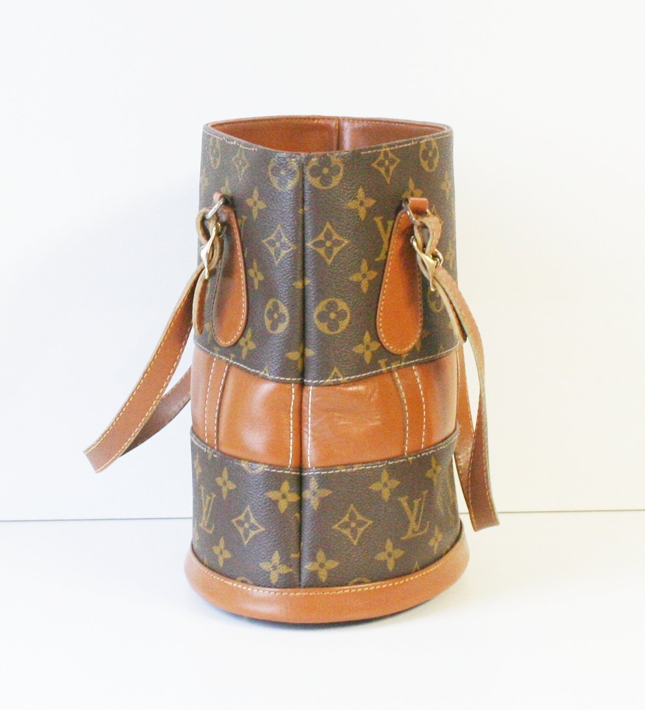 Louis Vuitton handbag monogram Vintage USA Rare Bucket Tote Authentic Bag - Handbags & Purses