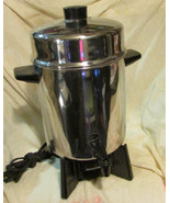 FABERWARE 30 CUP COFFEE PERCOLATOR MODEL 530A COMPLETE CLEAN AND WORKS G... - $22.44