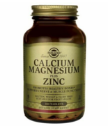 Solgar Calcium Magnesium Plus Zinc 100 Tabs - $32.86