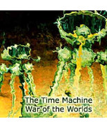 Audiobook Time Machine &amp; War of the Worlds H G Wells - $9.45