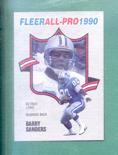 Detroit Lions: Barry Sanders 1996/97 (M) – National Vintage League Ltd.