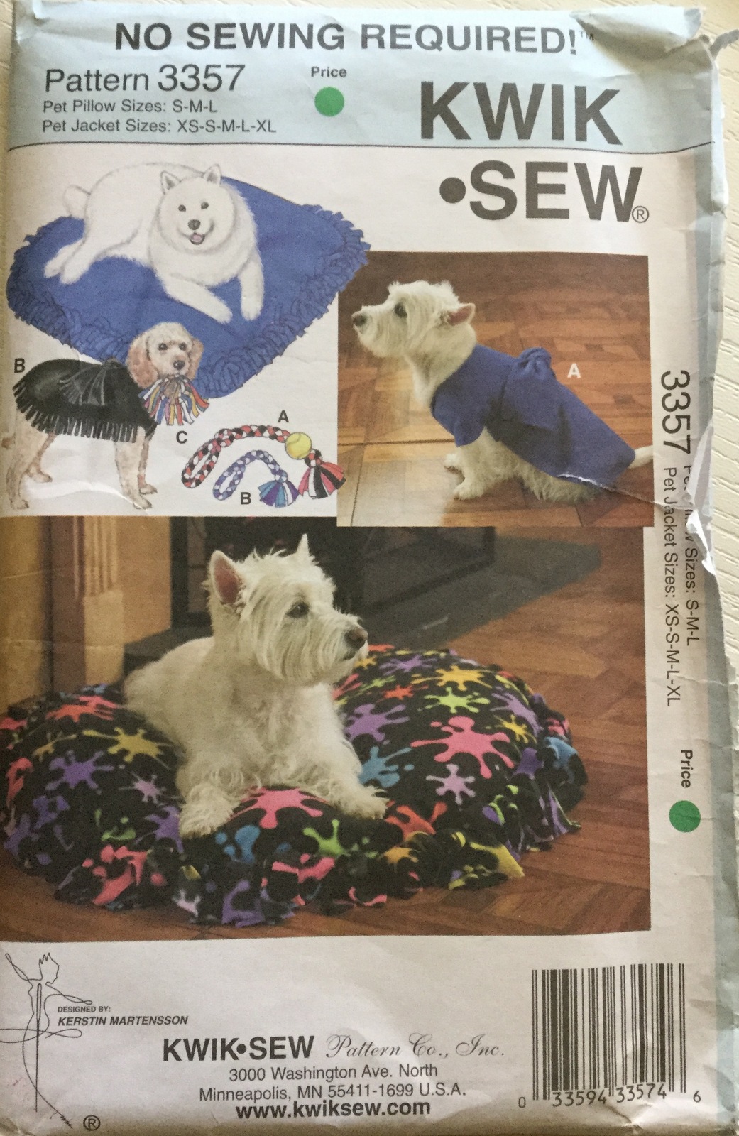 sew your own pet pillows