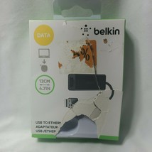 Belkin USB to Ethernet Adapter Data 4.7” 12cm - $7.61